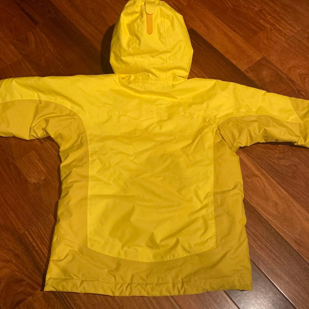 美品　モンベル　パウダーステップ パーカ Kid's 120