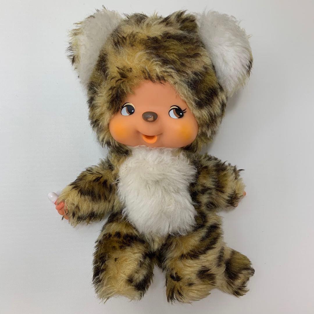 ビンテージ ヒョウ モンチッチ エンドーチェーン monchhichi 577