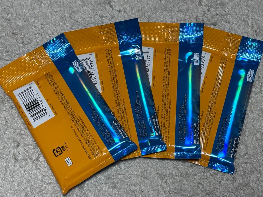 MTG 霊気走破 コレクターブースター ４パック 日本語版