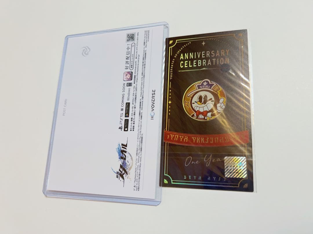 冬コミ 崩壊スターレイル 刃 ポストカード スタレ　イベント　トレカ