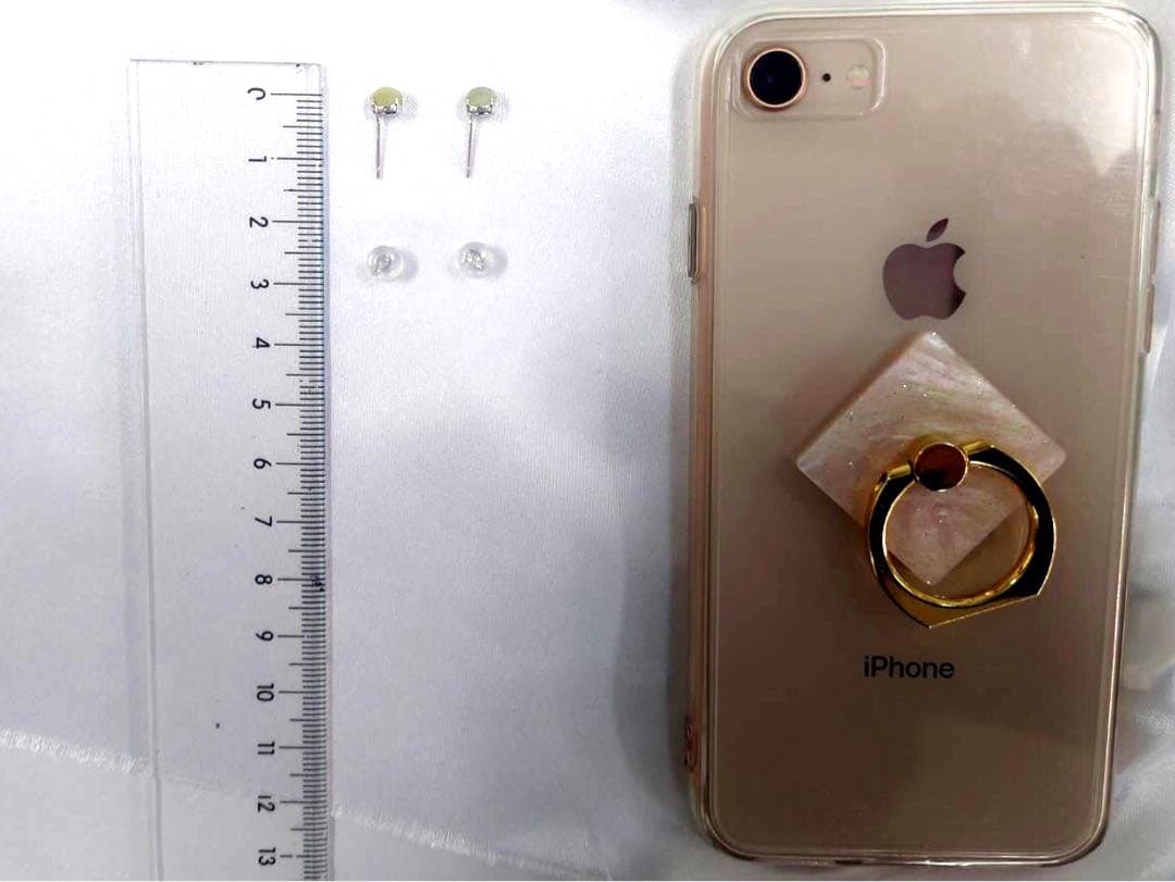 ☆ マカロン♪プロフ必読♪ ☆PT900クリソベリルキャッツアイ