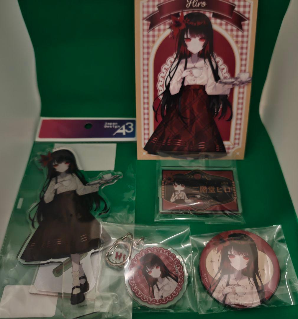 魔法少女ノ魔女裁判 まのさば 江ノ島コラボカフェ　二階堂ヒロ　セット