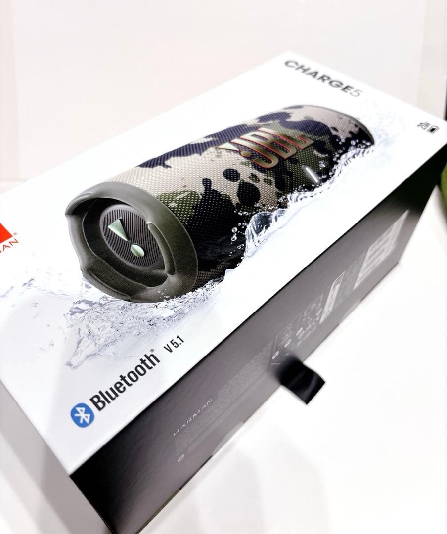 JBL Charge 5 迷彩 ワイヤレススピーカー