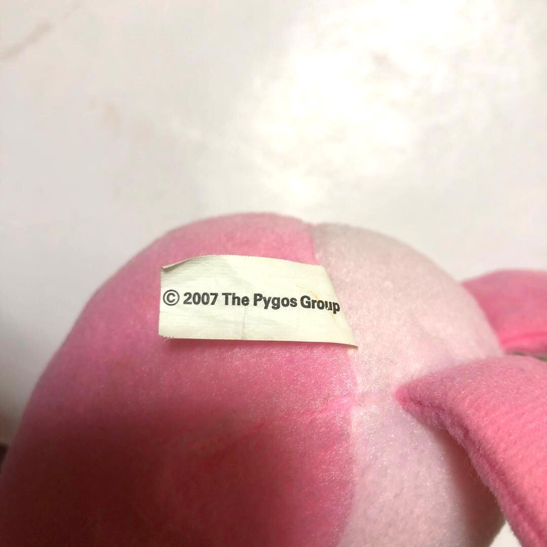 【希少】ピンク　ピングー　ぬいぐるみ 住友生命　ピンクリボン