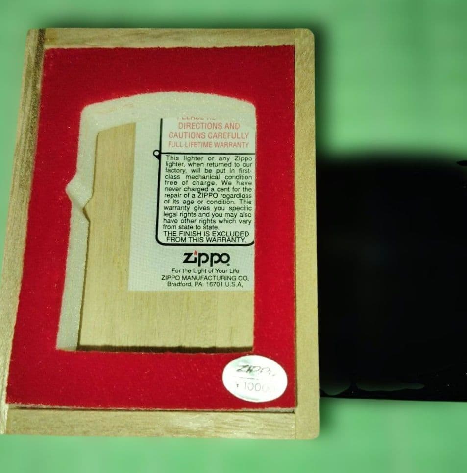 本金時絵 ZIPPOライター 木箱付き