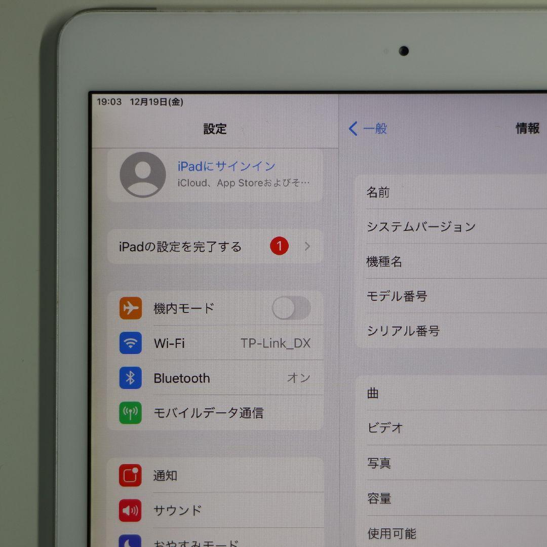 【画面焼け】iPad (第8世代) 32GB WiFi+Cellular