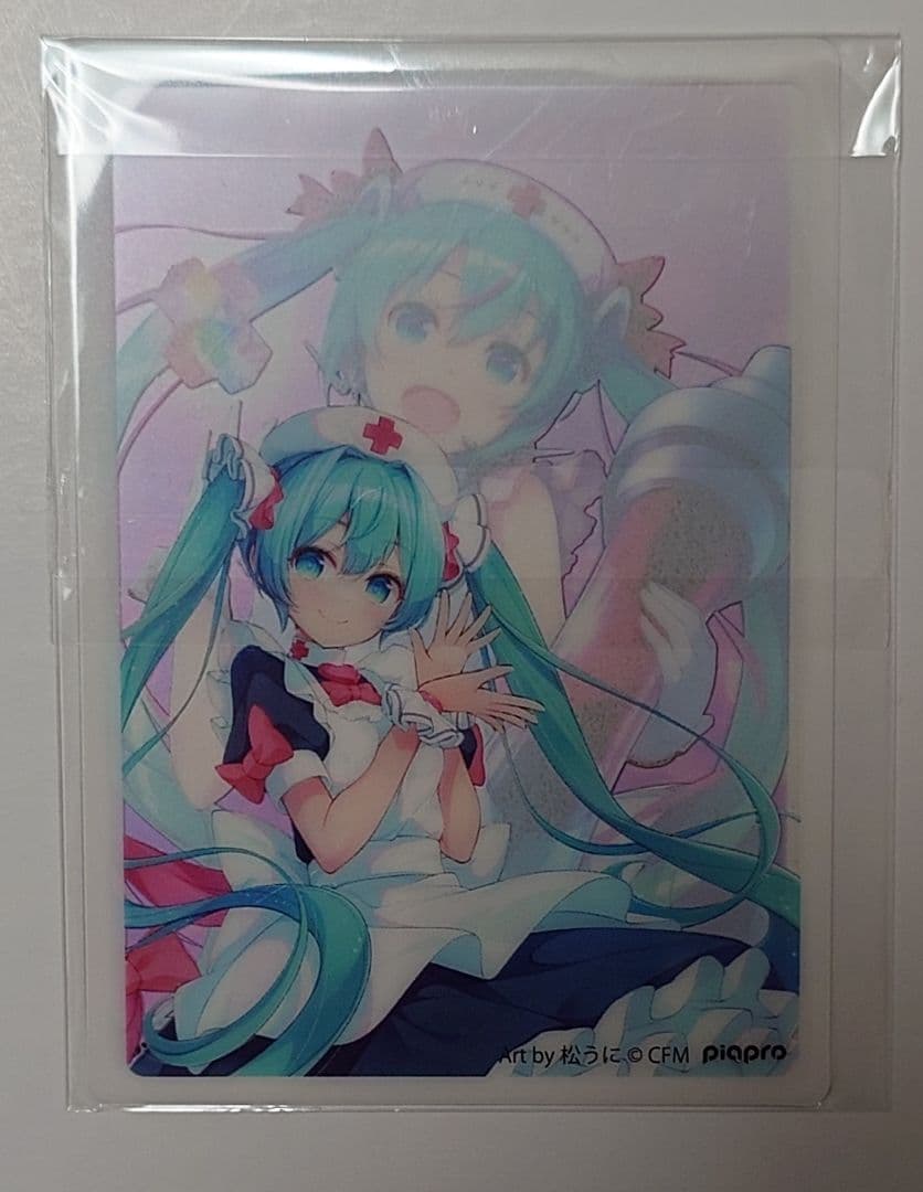 マジカルミライ2025 初音ミク 献血特典 東京会場限定 缶バッジ クリアカード