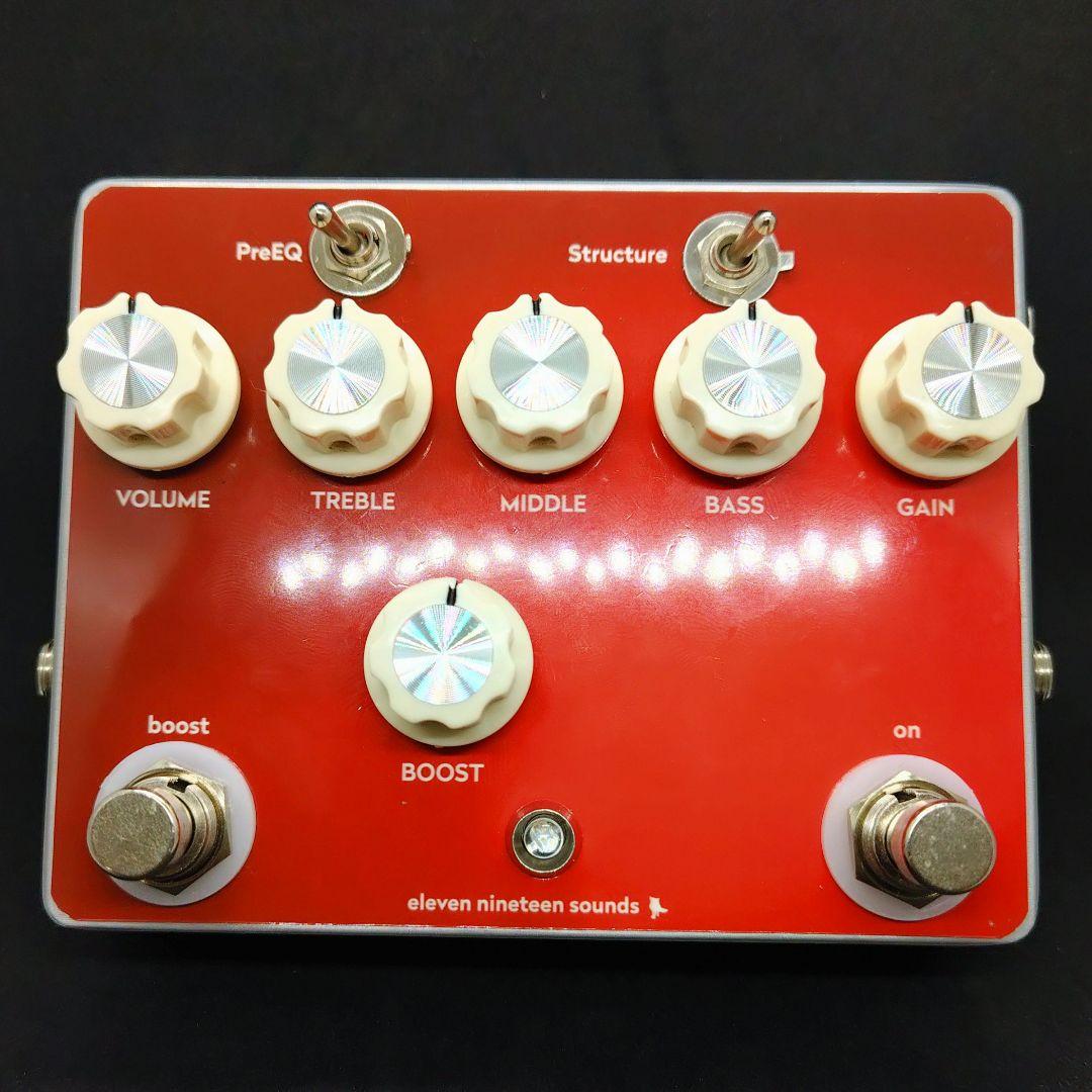 【ハンドメイドエフェクター】BOGNER EcstasyRed風ディストーション