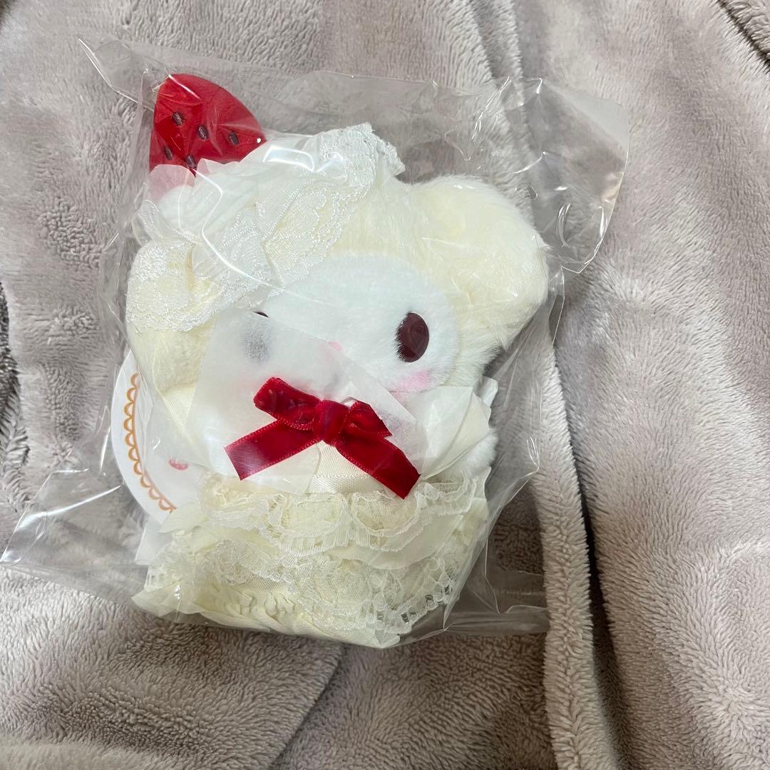 サンリオ　マイメロディ　マスコットバッグチャーム（ショートケーキ）