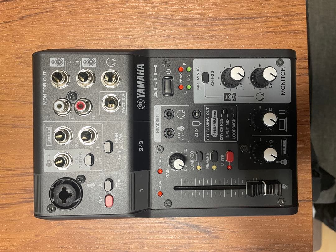 10%オフ中【使用品】YAMAHA AG03Mk2 White【送料込み】