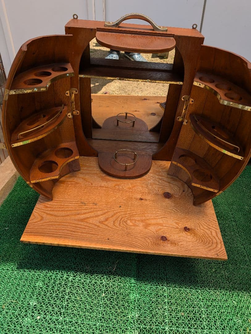 ビンテージワイン樽、キャビネット