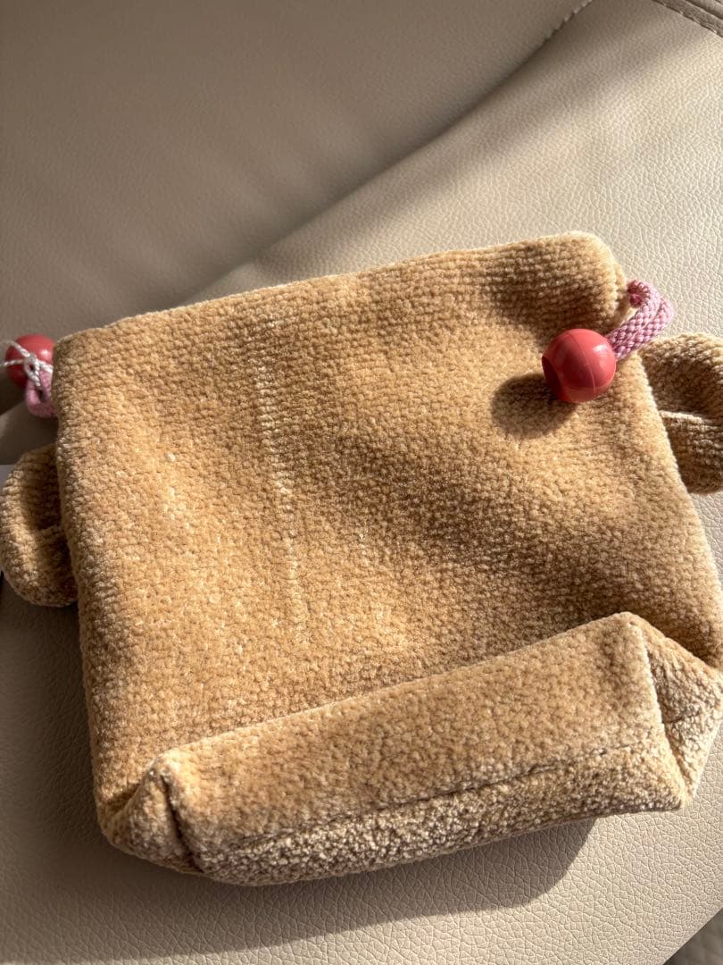 フェイラー　ドアップテディ　耳付き巾着(ノベルティ付)