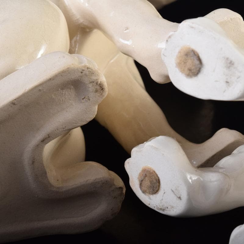 アンティーク　陶器製　ビクター犬　ニッパー君　大中小13点まとめて　M8146A