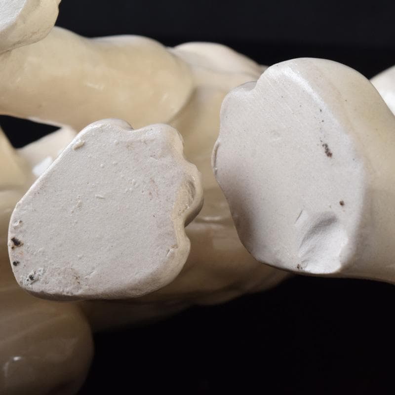 アンティーク　陶器製　ビクター犬　ニッパー君　大中小13点まとめて　M8146A