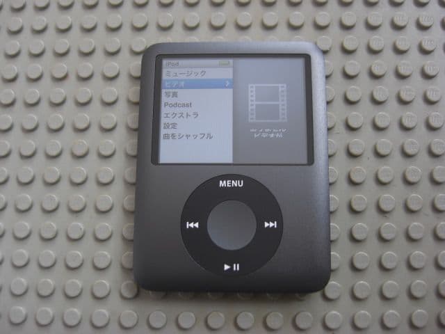◆iPod nano 第3世代 ブラック 8GB 美品！