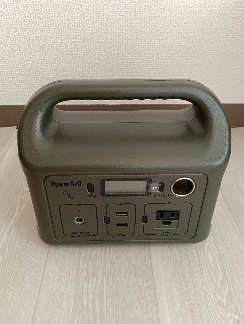 POWER Arq mini 346 非常用電源ポータブル電源300wh