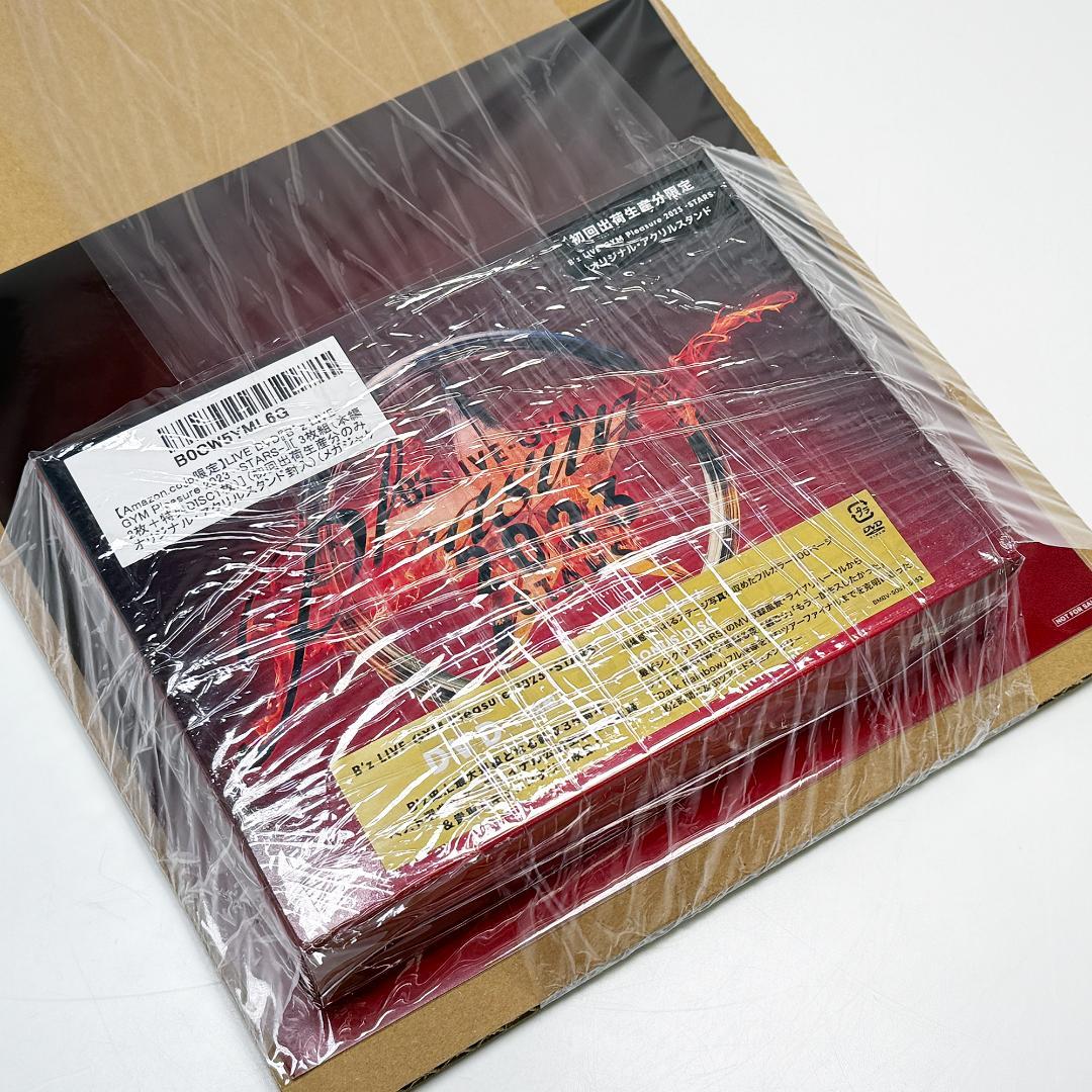 新品 3DVD B'z LIVE GYM Pleasure 2023 STARS