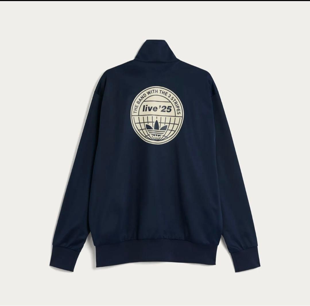 adidas x Oasis ファイヤーバード　トップ　ネイビー　未使用　M