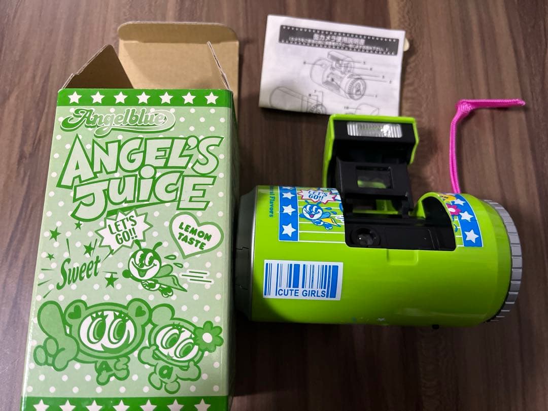 激レア　当時物　エンジェルブルー　缶カメラ