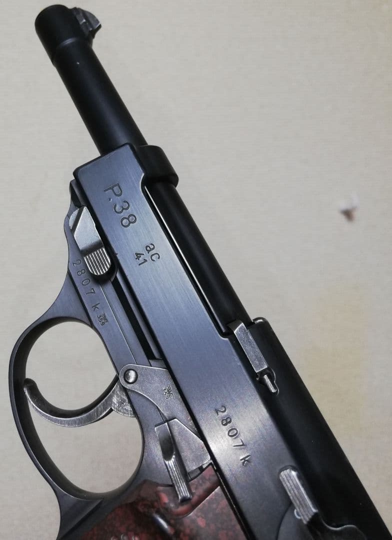 本日終了⭐マルゼン ワルサーP38ガスブロ&新品世田谷グリップ&マガジンセット