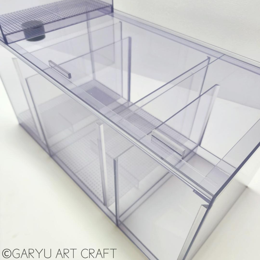 □1台限定特価□国産5層式濾過槽□550×300×270□オーバーフロー水槽用□