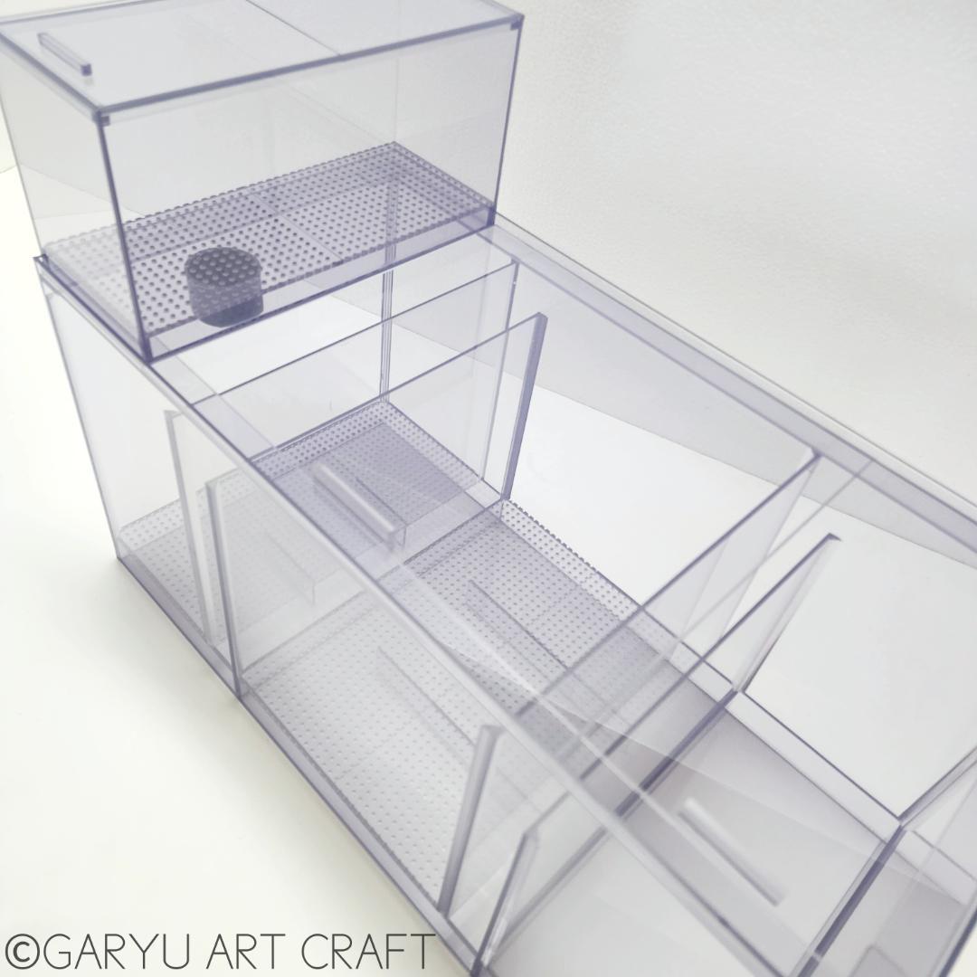 □1台限定特価□国産5層式濾過槽□550×300×270□オーバーフロー水槽用□