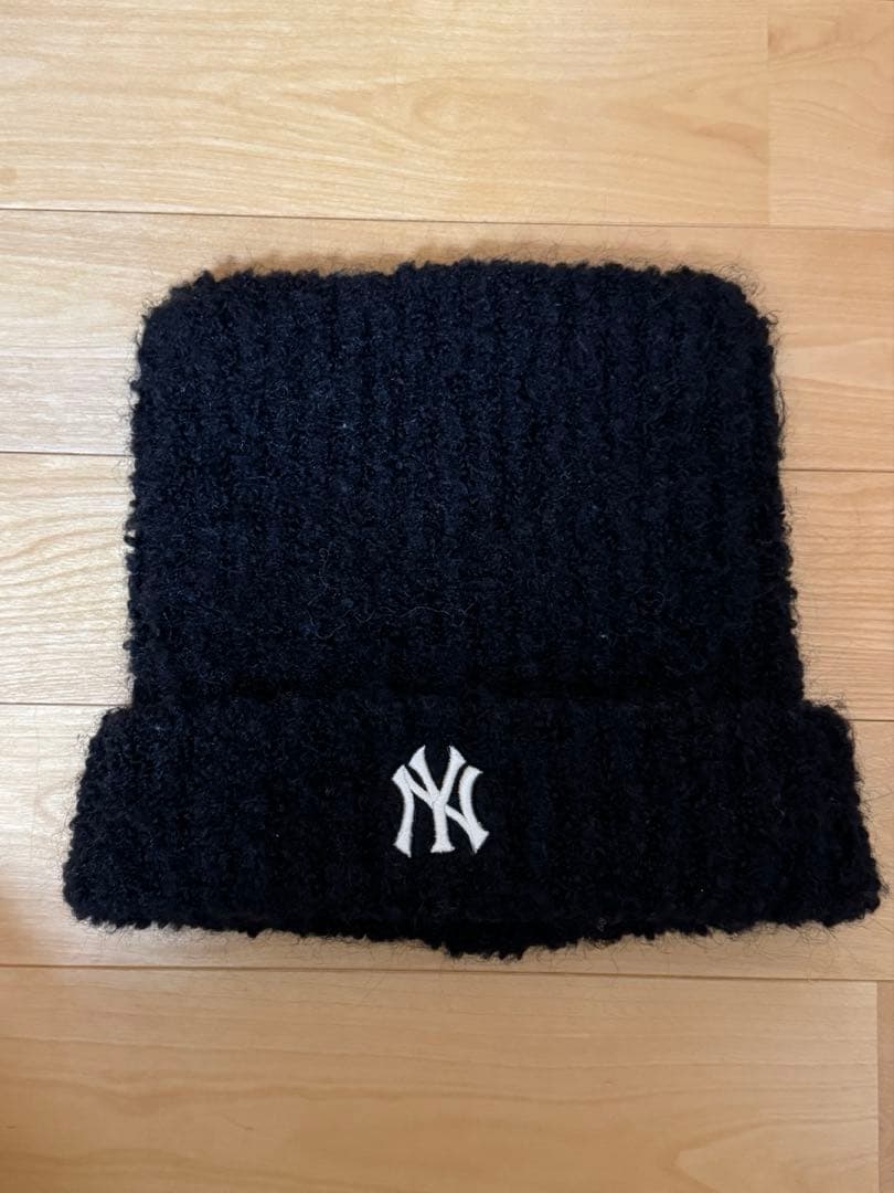 帽子 Plush Meow Beanie NY (Black)