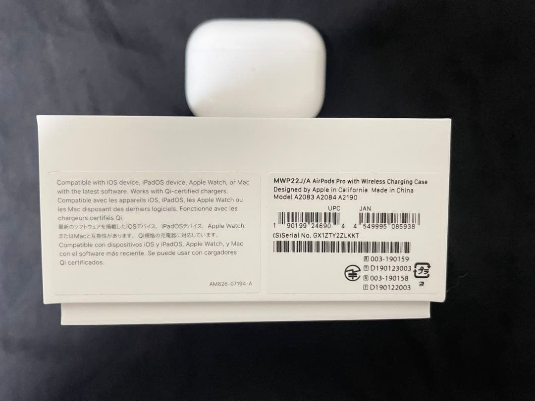 Apple AirPods Pro 第一世代　動作品