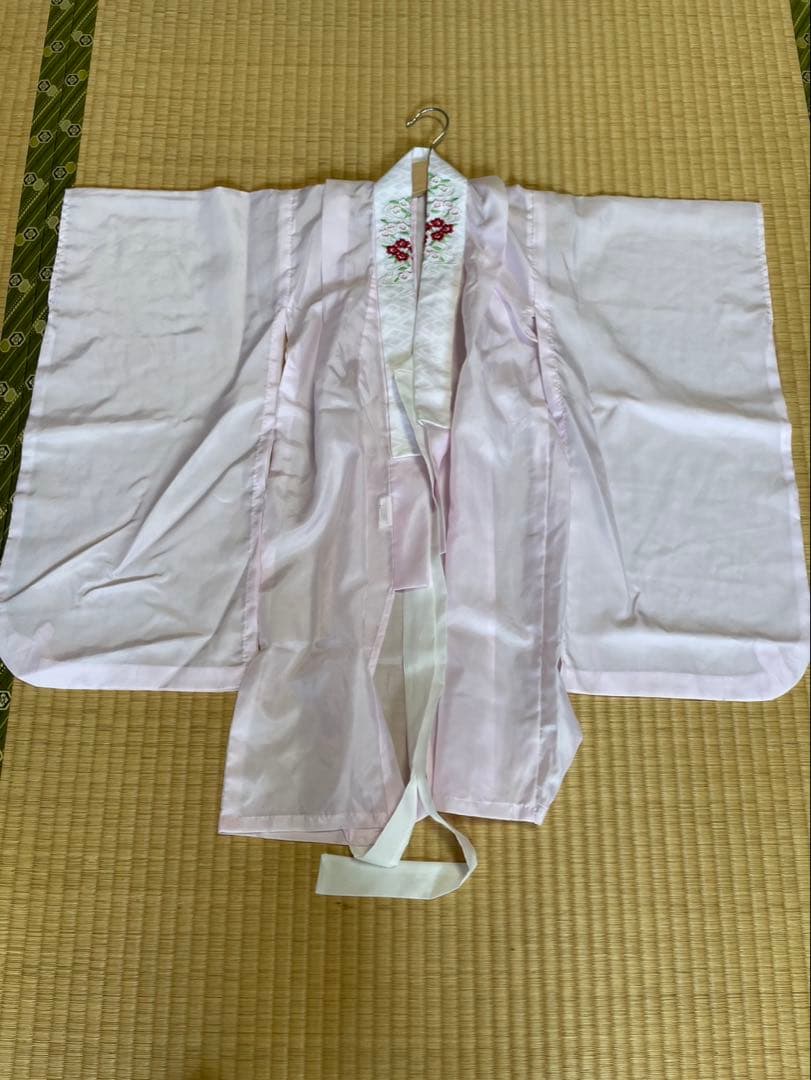 七五三 ３歳女の子　着物(赤系) ✳︎箱あり