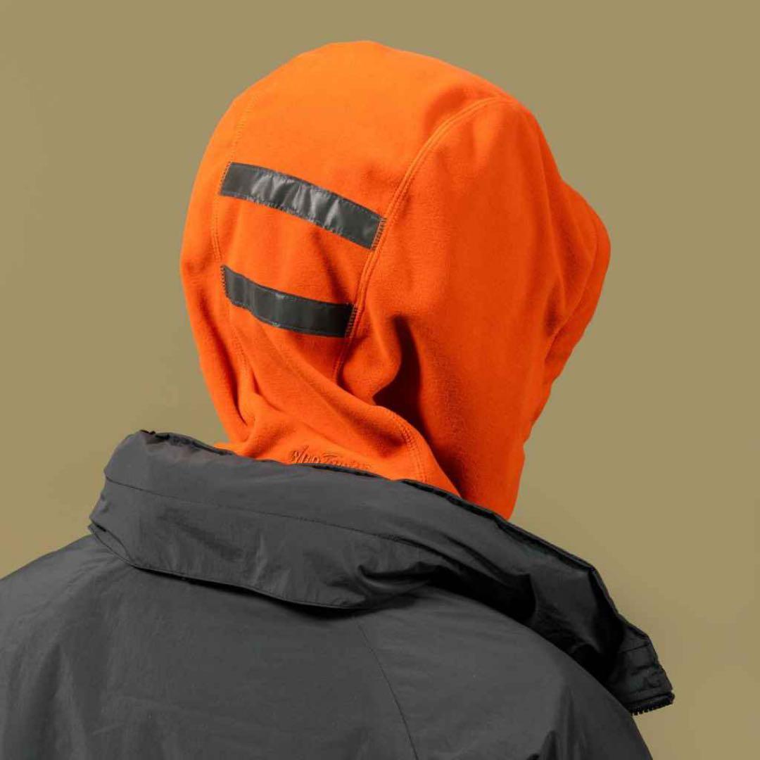 WILD THINGS×BLUE LUG storm hoodie (オレンジ)