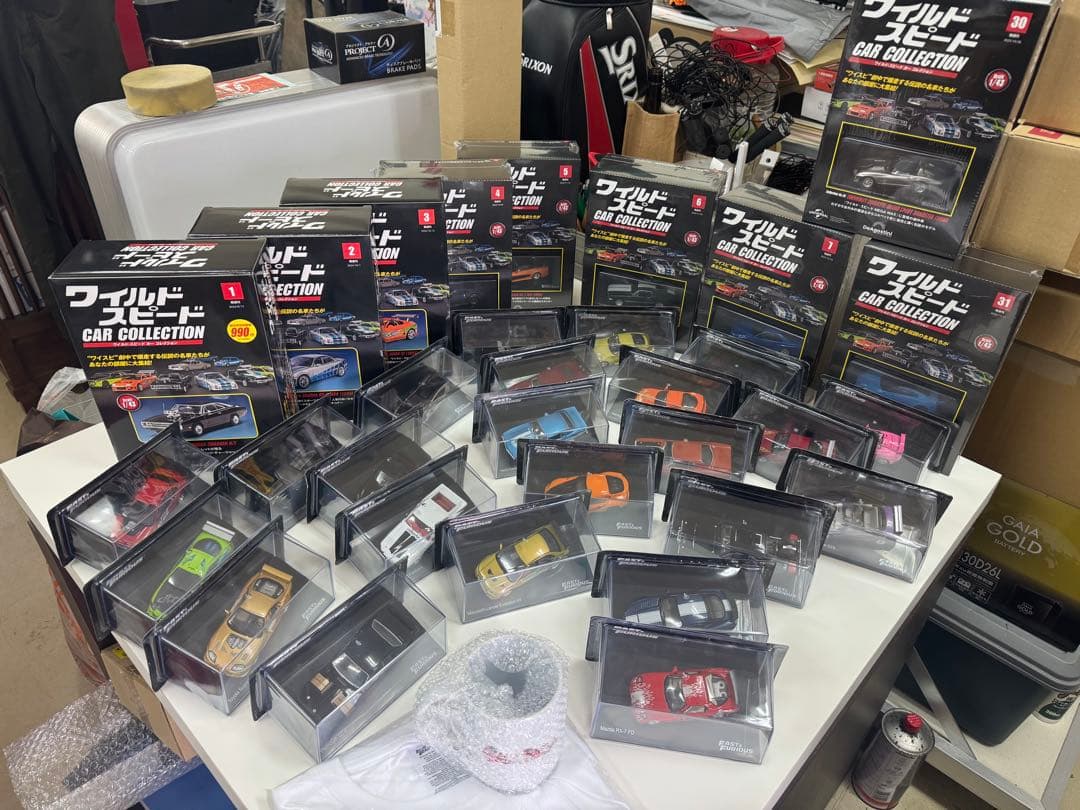 ディアゴスティーニ　ワイルドスピードカーコレクション32台！カタログ全てある完品