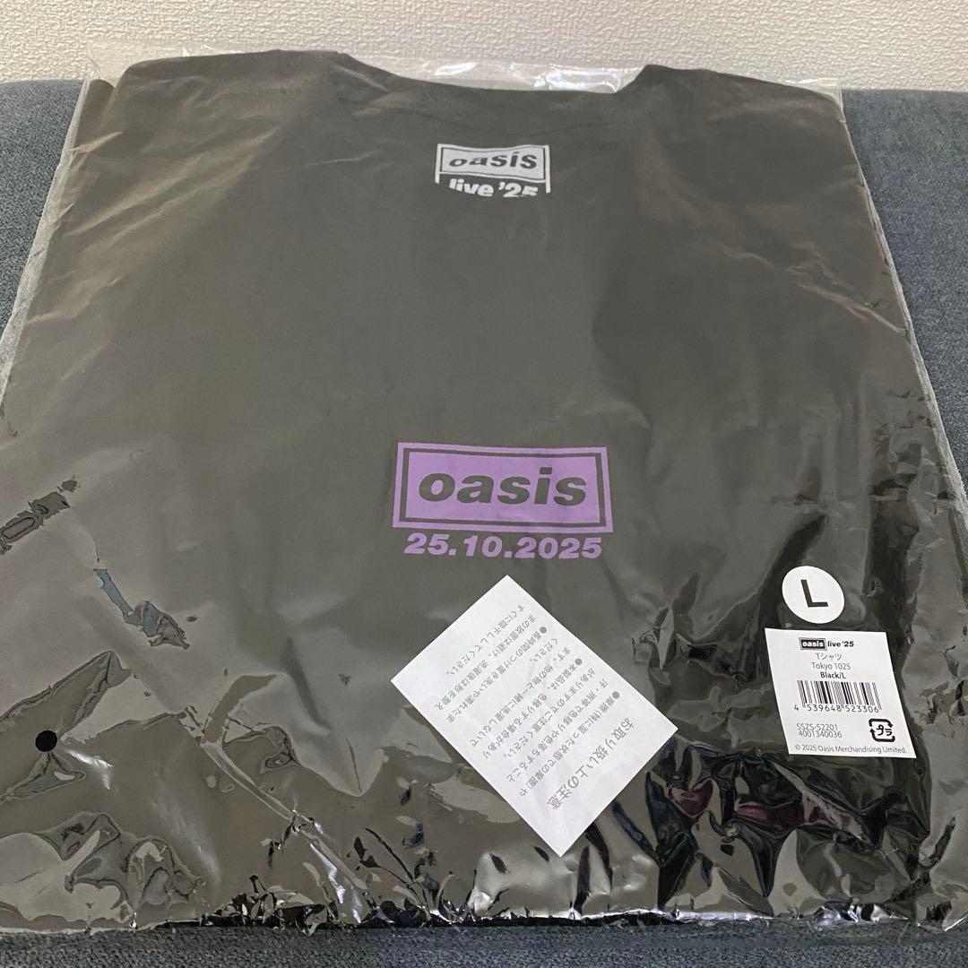 25日 Oasis 会場限定Tシャツ10/25 Lサイズ オアシス おまけ4点