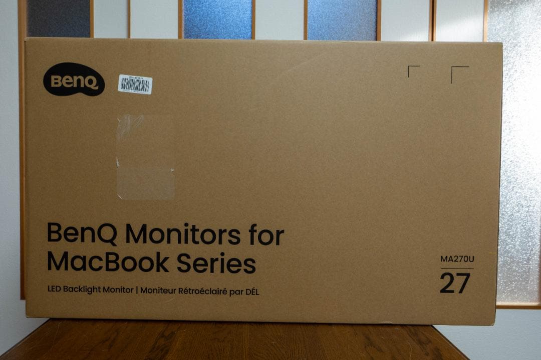 BenQ Mac向けモニター　MA270U