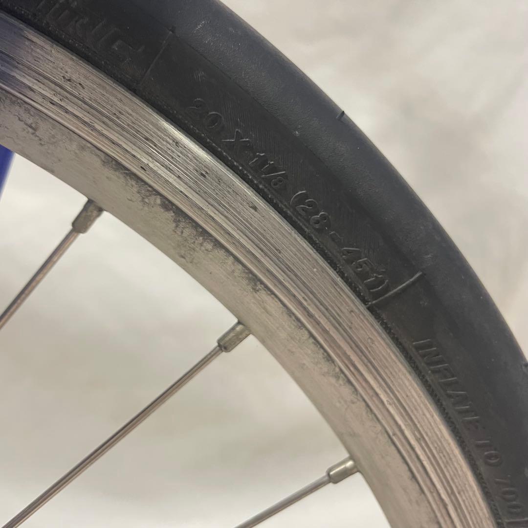 GIOS MIGNON 青 ミニベロ 20インチ 470 ジオス