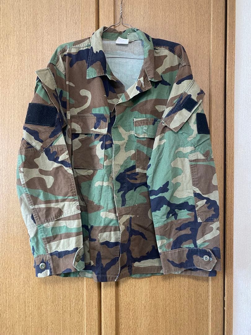L-R 米軍実物　ウッドランド　BDU カスタム　ミリタリージャケット　ARMY