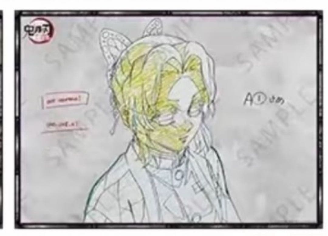 鬼滅の刃　お楽しみくじ Wチャンス B2ポスター 胡蝶しのぶ