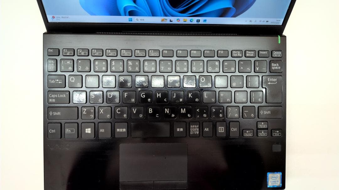 設定済み✨軽い・薄い・使いやすい！VAIOノートPC マニュアル付（K033）