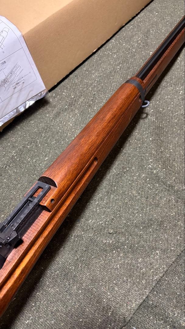 KTW 三八式歩兵銃 ASGK 安全弾速適合 エアガン 第14ロット 国産鬼胡桃