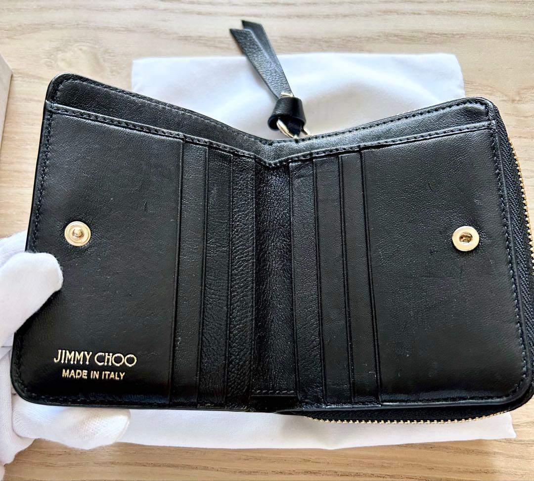 JIMMY CHOO ジミーチュウ 二つ折り　財布