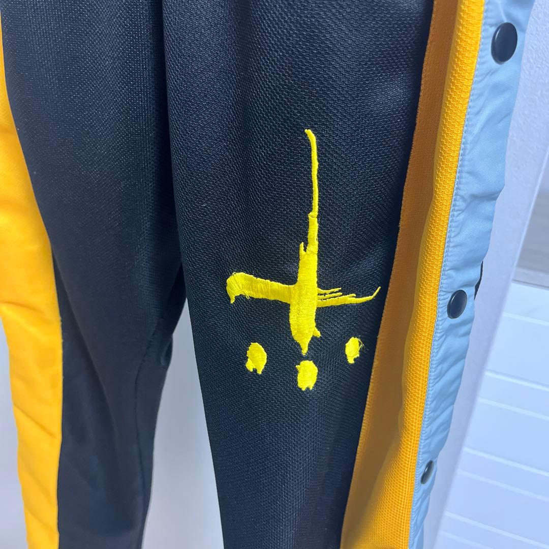 CALO ジョガーパンツ ブラック/イエロー