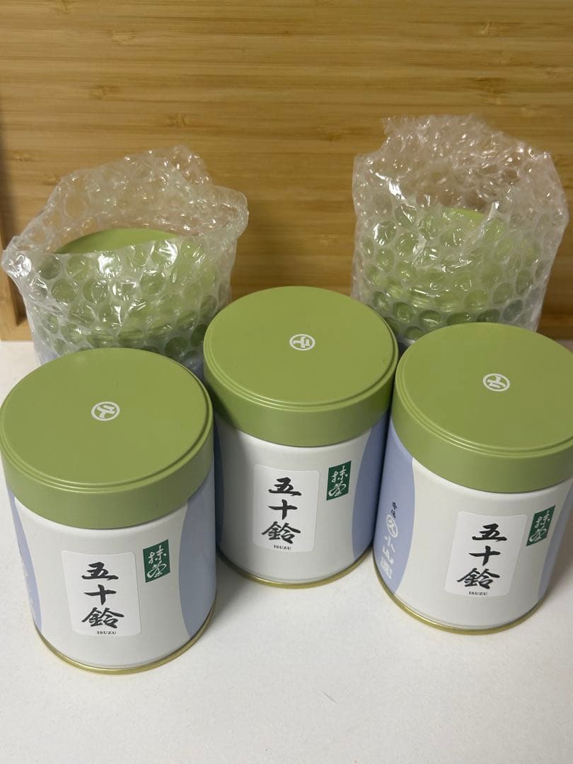 丸久小山園　五十鈴　100g缶入りx5