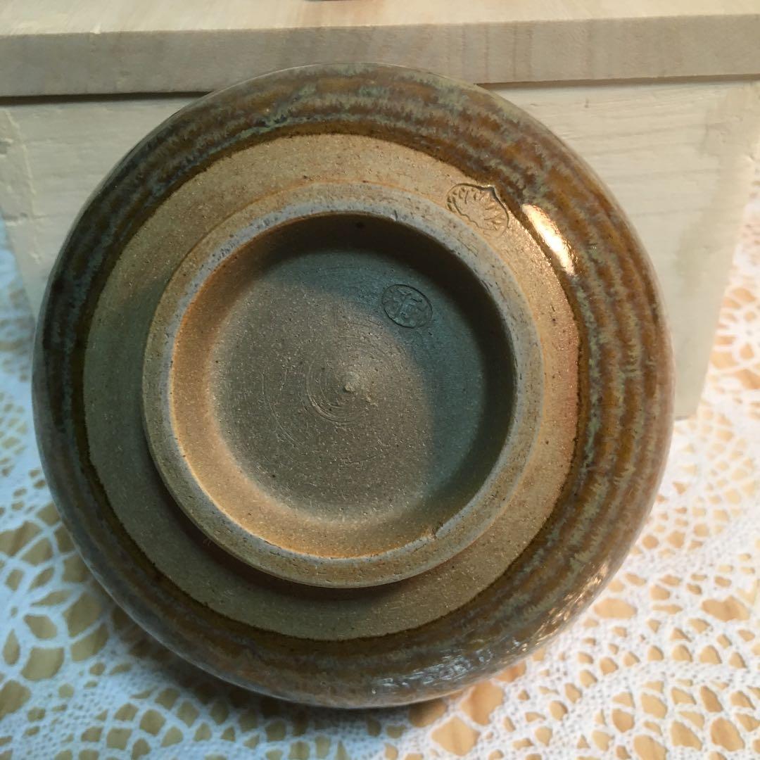 茶道具 茶碗 高取焼 茶碗 高取焼13代  高取 八仙 作 N534