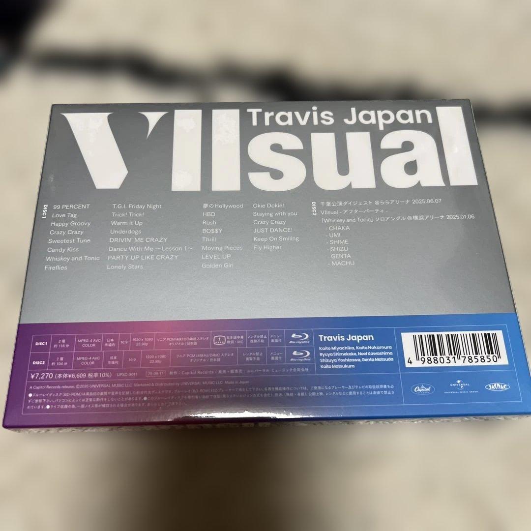 Travis Japan Concert Tour 2025 三形態　特典付き