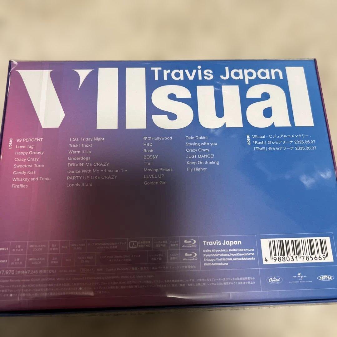 Travis Japan Concert Tour 2025 三形態　特典付き