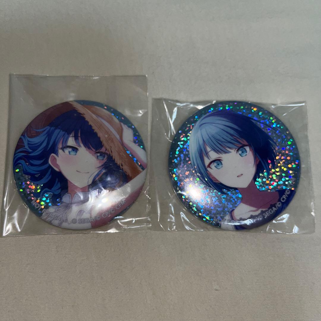 桐谷遥 カラフェス 缶バッジ 特典 グリ缶 ホロ缶