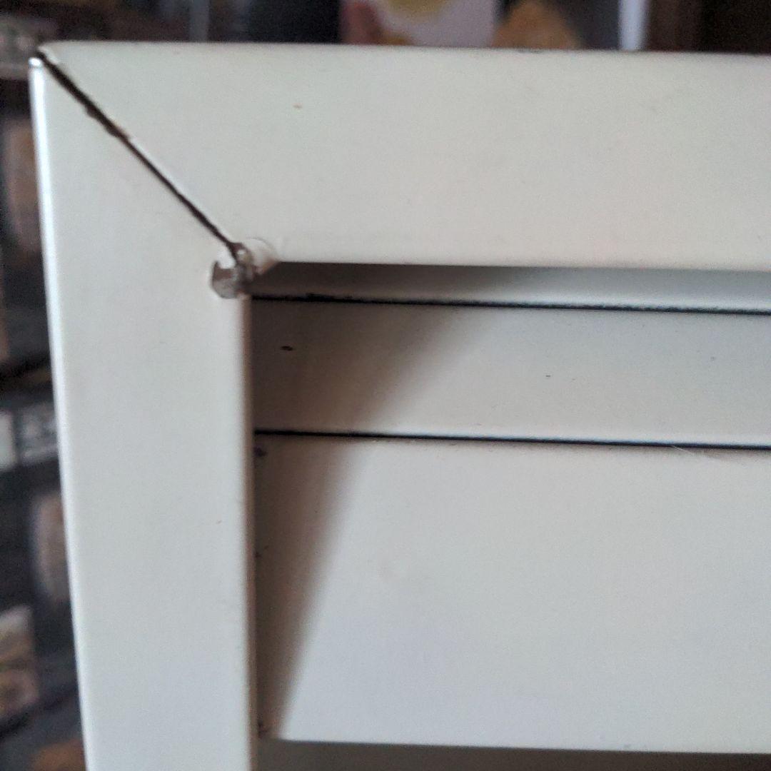 ホワイト書庫・キャッシュボックス 引き出し7個