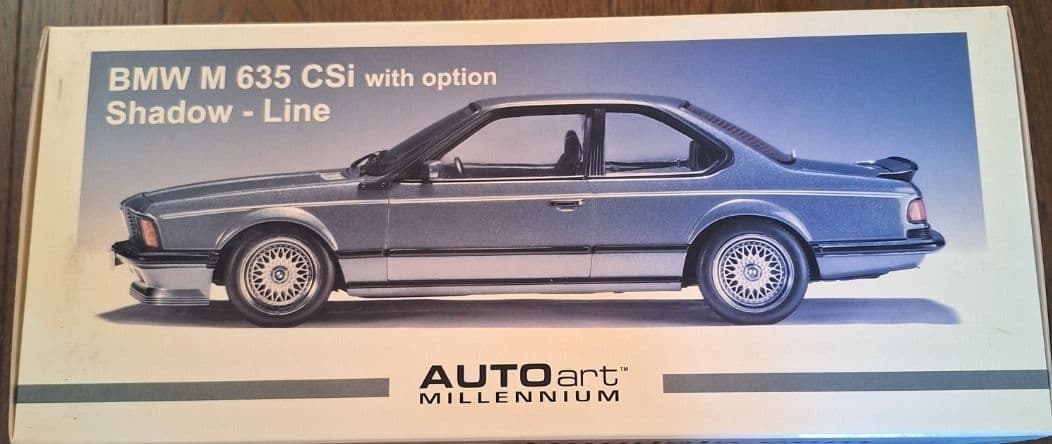 オートアートBMW M635 CSi Shadow-Line 1/18