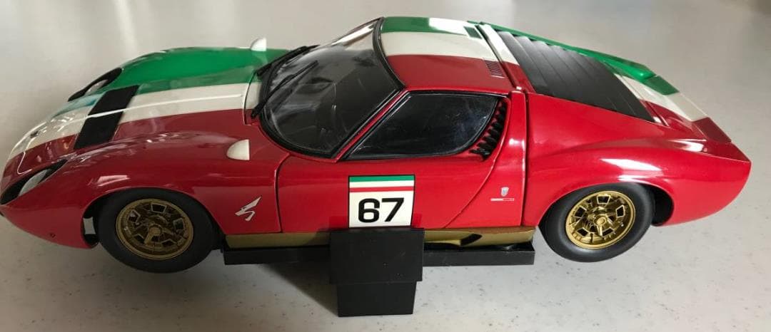 ★激レア 1000台限定★ 中古 京商 ランボルギーニ ミウラ サーキットの娘