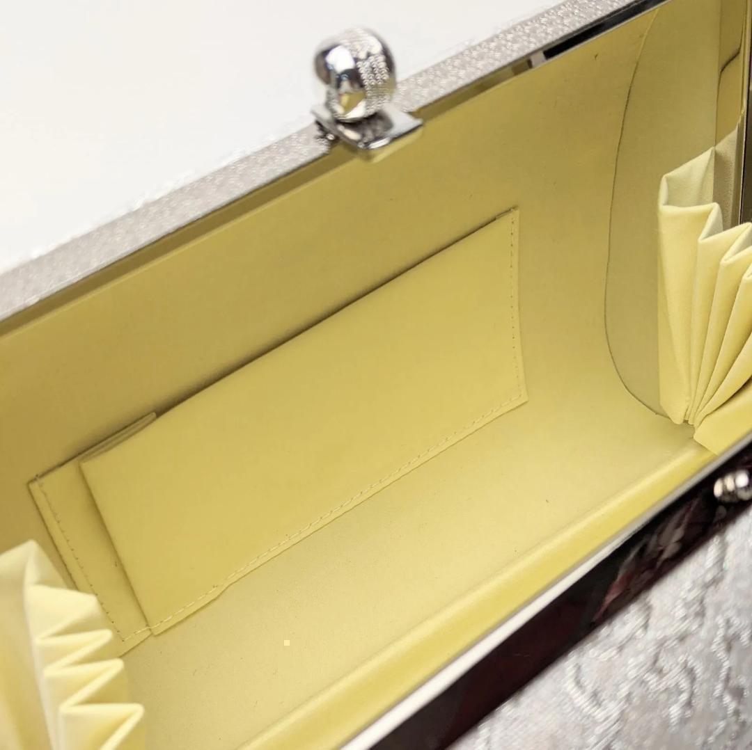 マコ様和装 草履バッグセット フォーマル 帯地 シルバー フリーサイズ u24