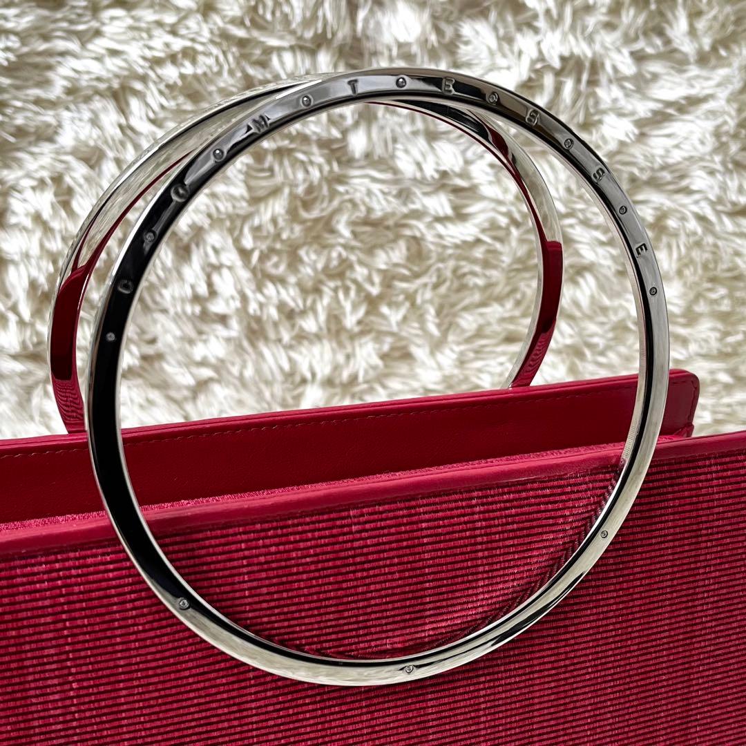 【希少】 コンテス　ハンドバッグ　コルネリー　ホースヘアー　マゼンタ　ピンク